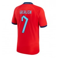 Echipament fotbal Anglia Jack Grealish #7 Tricou Deplasare Mondial 2022 maneca scurta